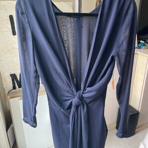 Bec & Bridge Navy Mini Dress